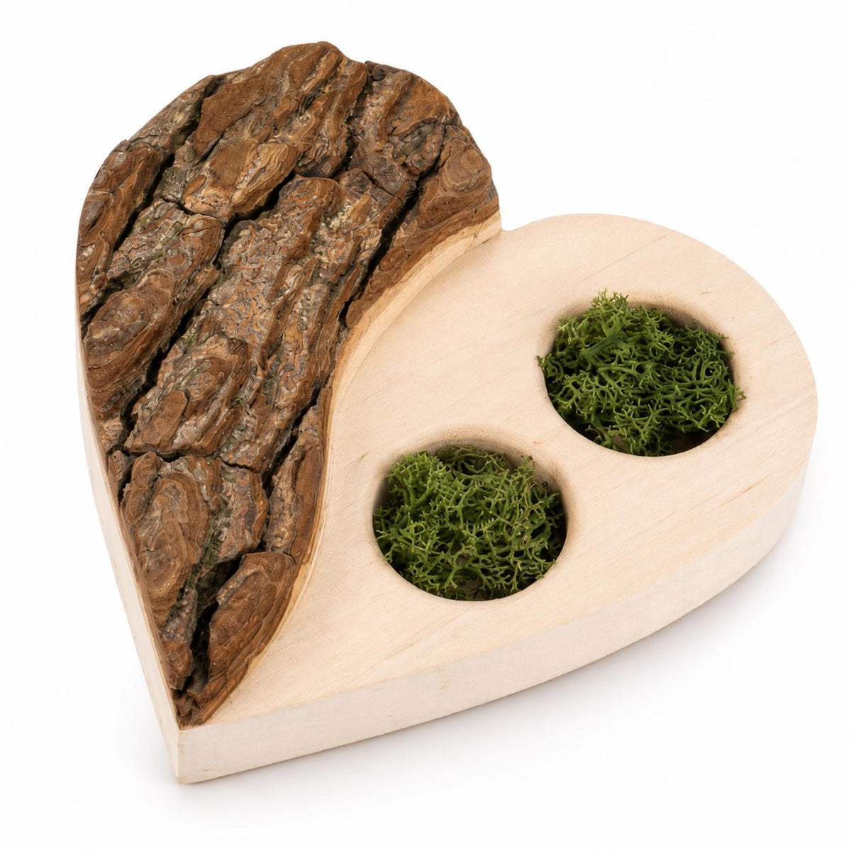 Ringkissen Holz | Rustikales Ringkissen | Herz Ringkissen | Hochzeit Deko | Boho Hochzeit | Hochzeitsgeschenk Ideen | Holz Deko