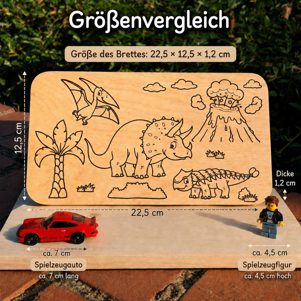 Frühstücksbrett Kinder | Waldtiere Holzbrett | Schneidebrett mit Tiernamen | Brotzeitbrett Gravur | Geschenk Kind | Baby Geschenk