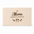 Mama Geschenk | Muttertag Geschenk | Frühstücksbrett Holz | Schneidebrett Holz | Geburtstagsgeschenk | Holzbrett Gravur