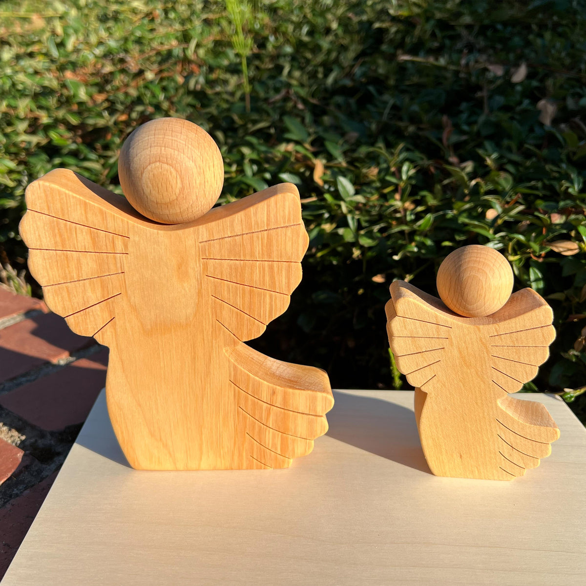 Holz Engel | Schutzengel Holz | Engel Deko | Holz Deko | Wohnzimmer Deko | Geschenkidee Holz | Einzugsgeschenk