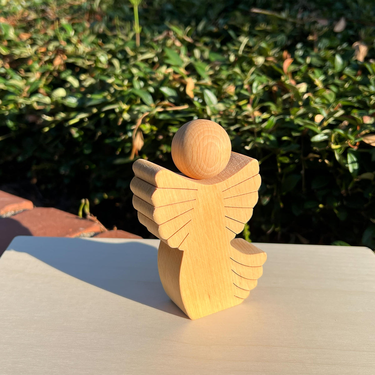Holz Engel | Schutzengel Holz | Engel Deko | Holz Deko | Wohnzimmer Deko | Geschenkidee Holz | Einzugsgeschenk