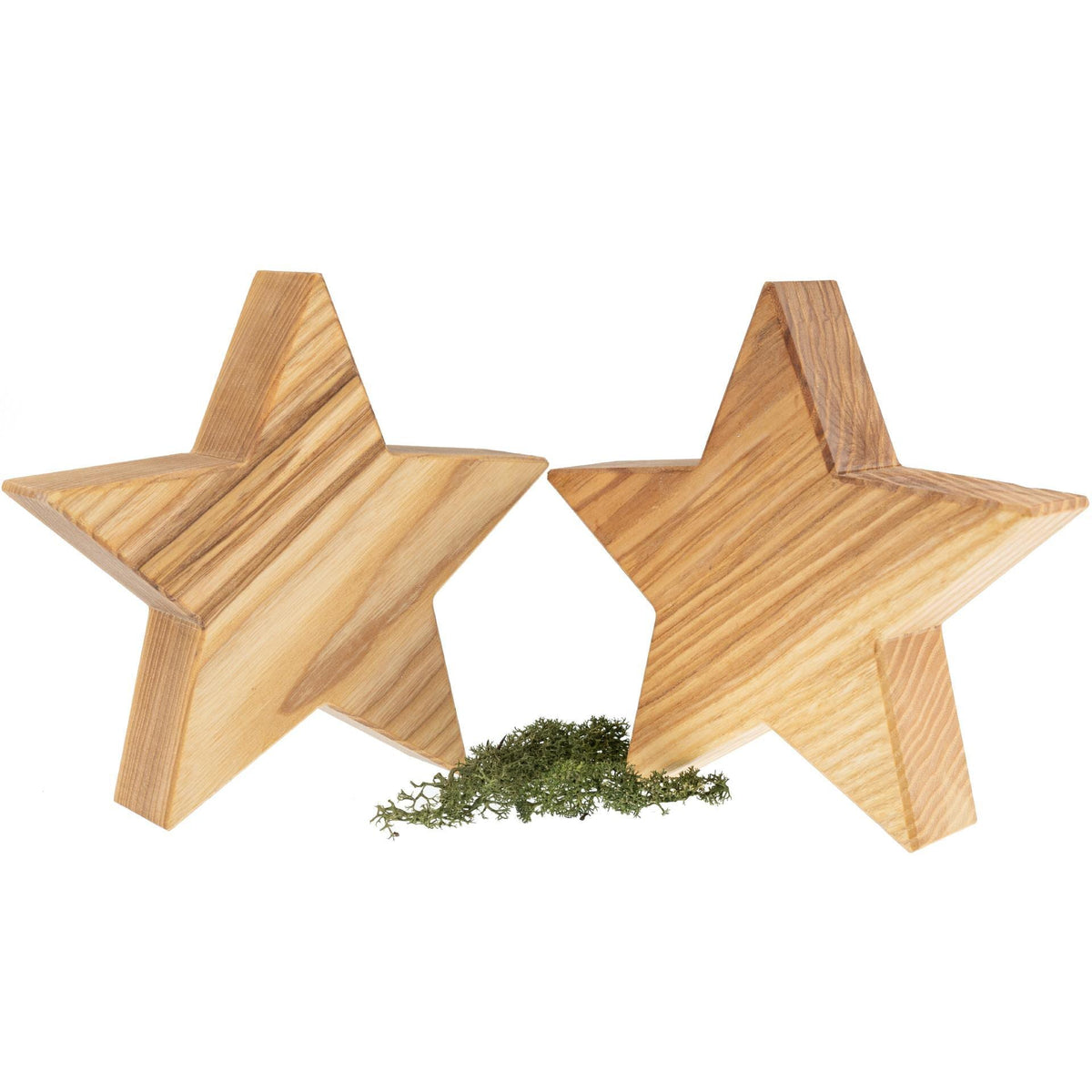 Holz Stern Deko | Stern aus Esche | Rustikale Holz Deko | Wohnzimmer Deko | Einzugsgeschenk | Weihnachtsgeschenk Holz