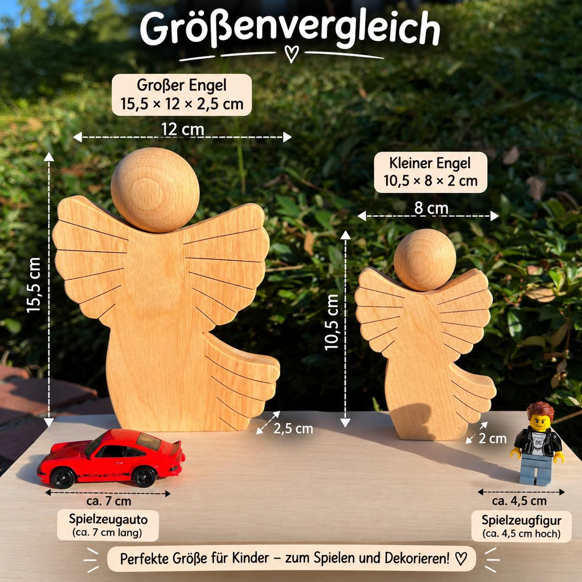 Holz Engel | Schutzengel Holz | Engel Deko | Holz Deko | Wohnzimmer Deko | Geschenkidee Holz | Einzugsgeschenk