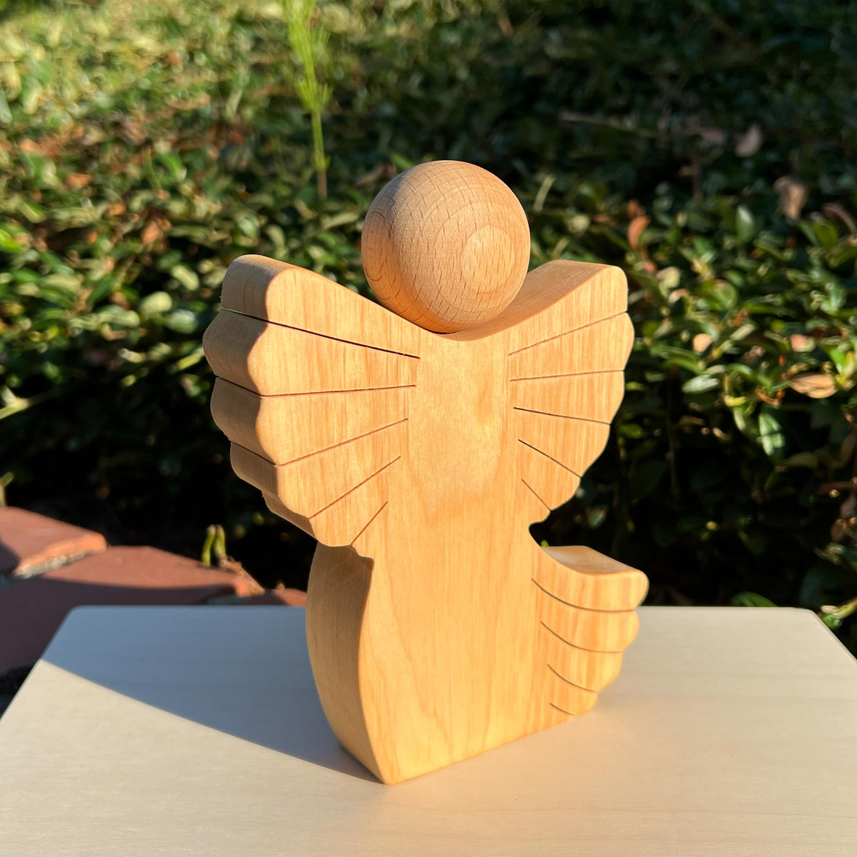 Holz Engel | Schutzengel Holz | Engel Deko | Holz Deko | Wohnzimmer Deko | Geschenkidee Holz | Einzugsgeschenk
